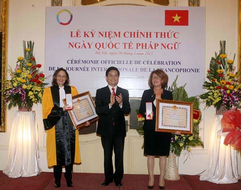 វៀតណាមដំណាងអោយសហគមន៍ francophonie ក្នុងទិវា francophonie ២០១៥